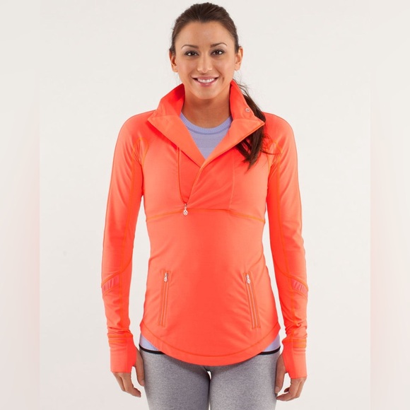 lululemon athletica Jackets & Blazers - Lululemon Run: Reflect Pullover. Size 10.